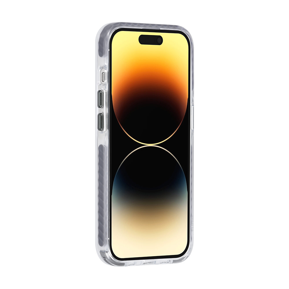 TUNIQ TUNIQ iPhone 14 Pro Backcover hoesje neck cord - magsafe - Grijs, foto 3 van 6