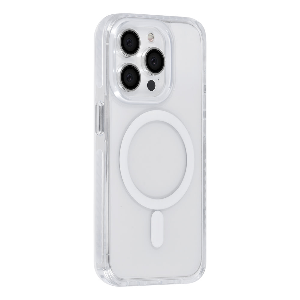 TUNIQ TUNIQ iPhone 14 Pro Backcover hoesje neck cord - magsafe - Wit, foto 3 van 6