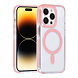 TUNIQ TUNIQ iPhone 14 Pro Back cover case - neck cord - magsafe - Pink TUNIQ TUNIQ iPhone 14 Pro Back cover case - neck cord - magsafe - Pink