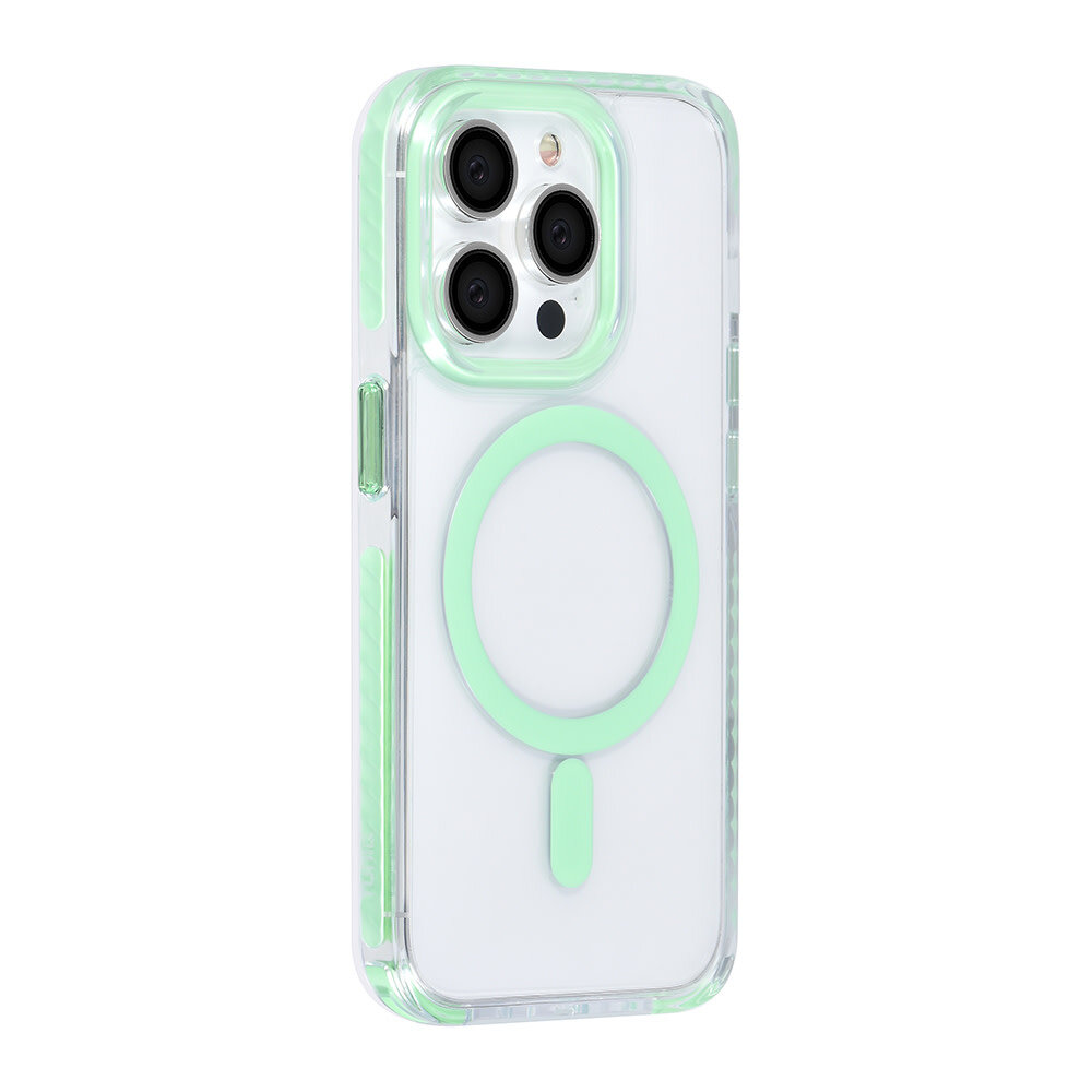 TUNIQ TUNIQ iPhone 14 Pro Back cover coque neck cord - magsafe - Vert TUNIQ TUNIQ iPhone 14 Pro Back cover coque neck cord - magsafe - Vert