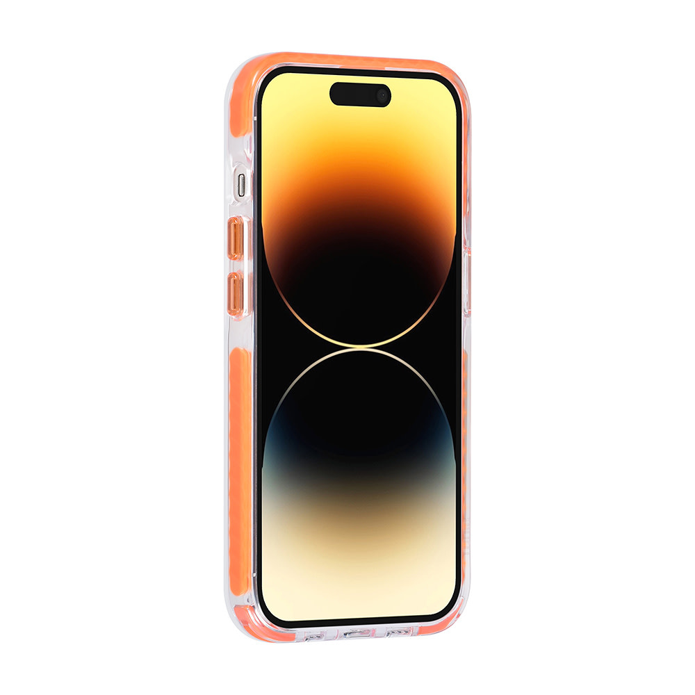 TUNIQ TUNIQ iPhone 14 Pro Backcover hoesje neck cord - magsafe - Oranje, foto 4 van 6