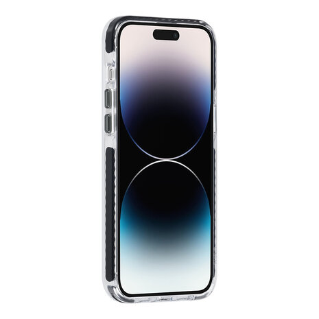 TUNIQ TUNIQ iPhone 14 Pro Max Backcover hoesje neck cord - magsafe - Zwart TUNIQ TUNIQ iPhone 14 Pro Max Backcover hoesje neck cord - magsafe - Zwart