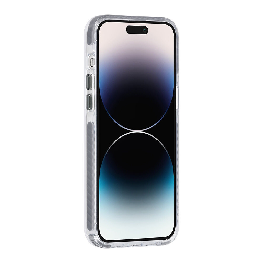 TUNIQ TUNIQ iPhone 14 Pro Max Back cover case - neck cord - magsafe - Grey TUNIQ TUNIQ iPhone 14 Pro Max Back cover case - neck cord - magsafe - Grey