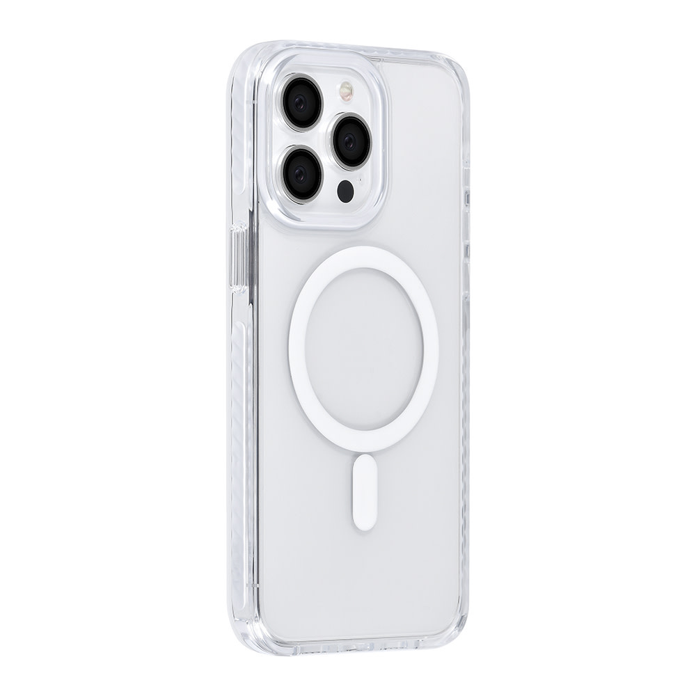 TUNIQ TUNIQ iPhone 14 Pro Max Backcover hoesje neck cord - magsafe - Wit, foto 3 van 6