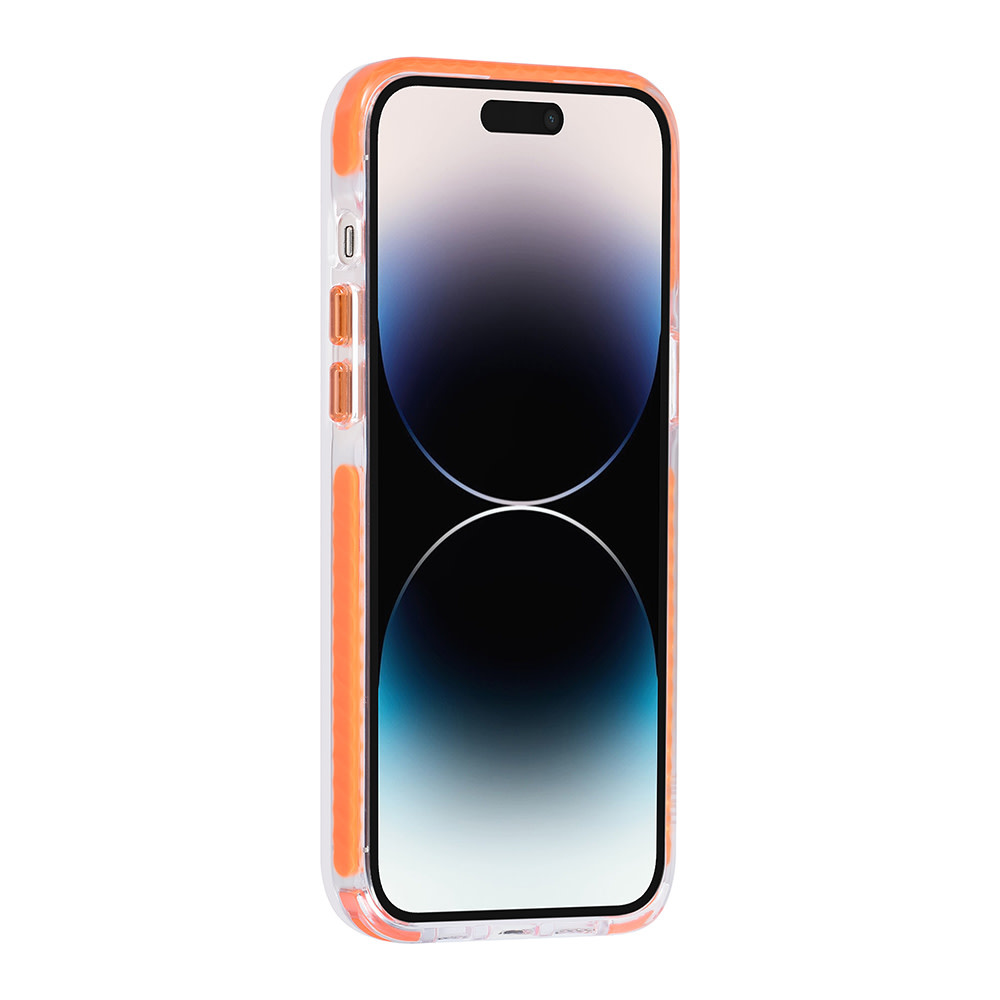 TUNIQ TUNIQ iPhone 14 Pro Max Backcover hoesje neck cord - magsafe - Oranje, foto 4 van 6