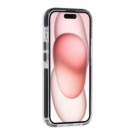 TUNIQ TUNIQ iPhone 15 Back cover case - neck cord - magsafe - Black TUNIQ TUNIQ iPhone 15 Back cover case - neck cord - magsafe - Black