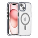 TUNIQ TUNIQ iPhone 15 Back cover coque neck cord - magsafe - Gris TUNIQ TUNIQ iPhone 15 Back cover coque neck cord - magsafe - Gris