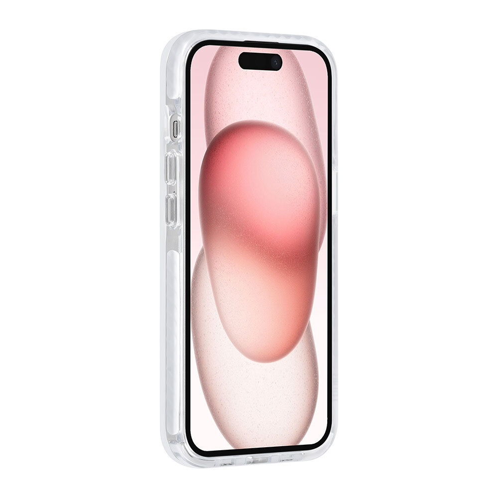 TUNIQ TUNIQ iPhone 15 Backcover hoesje neck cord - magsafe - Wit TUNIQ TUNIQ iPhone 15 Backcover hoesje neck cord - magsafe - Wit