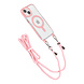 TUNIQ TUNIQ iPhone 15 Backcover hoesje neck cord - magsafe - Roze TUNIQ TUNIQ iPhone 15 Backcover hoesje neck cord - magsafe - Roze