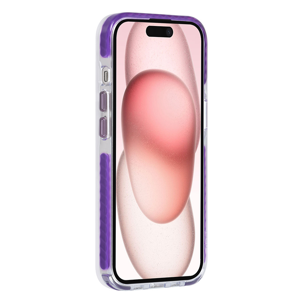 TUNIQ TUNIQ iPhone 15 Backcover hoesje neck cord - magsafe - Paars, foto 4 van 6