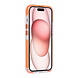 TUNIQ TUNIQ iPhone 15 Backcover hoesje neck cord - magsafe - Oranje TUNIQ TUNIQ iPhone 15 Backcover hoesje neck cord - magsafe - Oranje