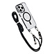 TUNIQ TUNIQ iPhone 15 Pro Backcover hoesje neck cord - magsafe - Zwart TUNIQ TUNIQ iPhone 15 Pro Backcover hoesje neck cord - magsafe - Zwart