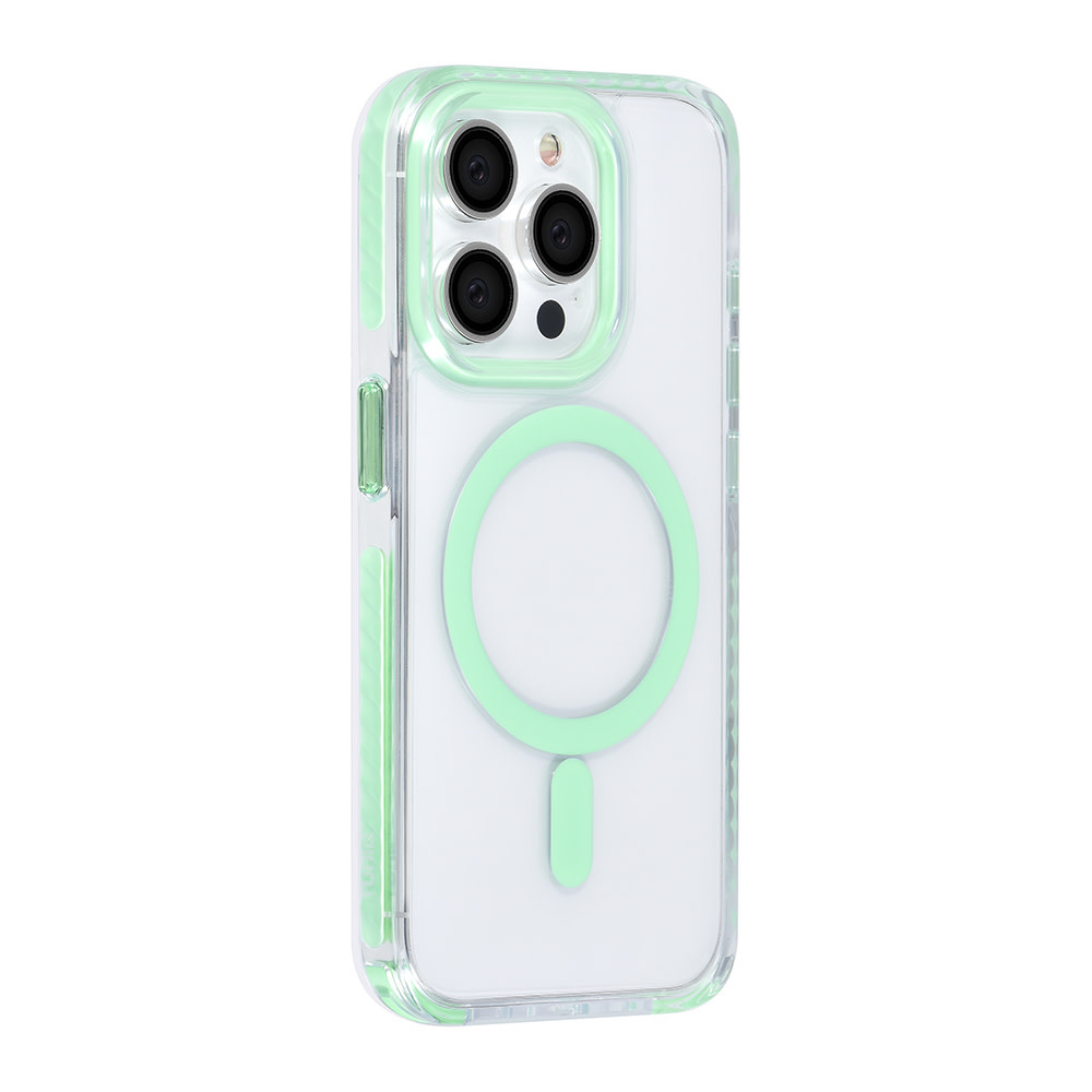 TUNIQ TUNIQ iPhone 15 Pro Backcover hoesje neck cord - magsafe - Groen, foto 3 van 6