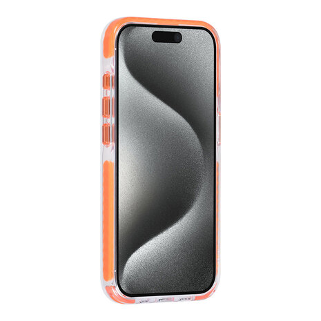 TUNIQ TUNIQ iPhone 15 Pro Backcover hoesje neck cord - magsafe - Oranje TUNIQ TUNIQ iPhone 15 Pro Backcover hoesje neck cord - magsafe - Oranje