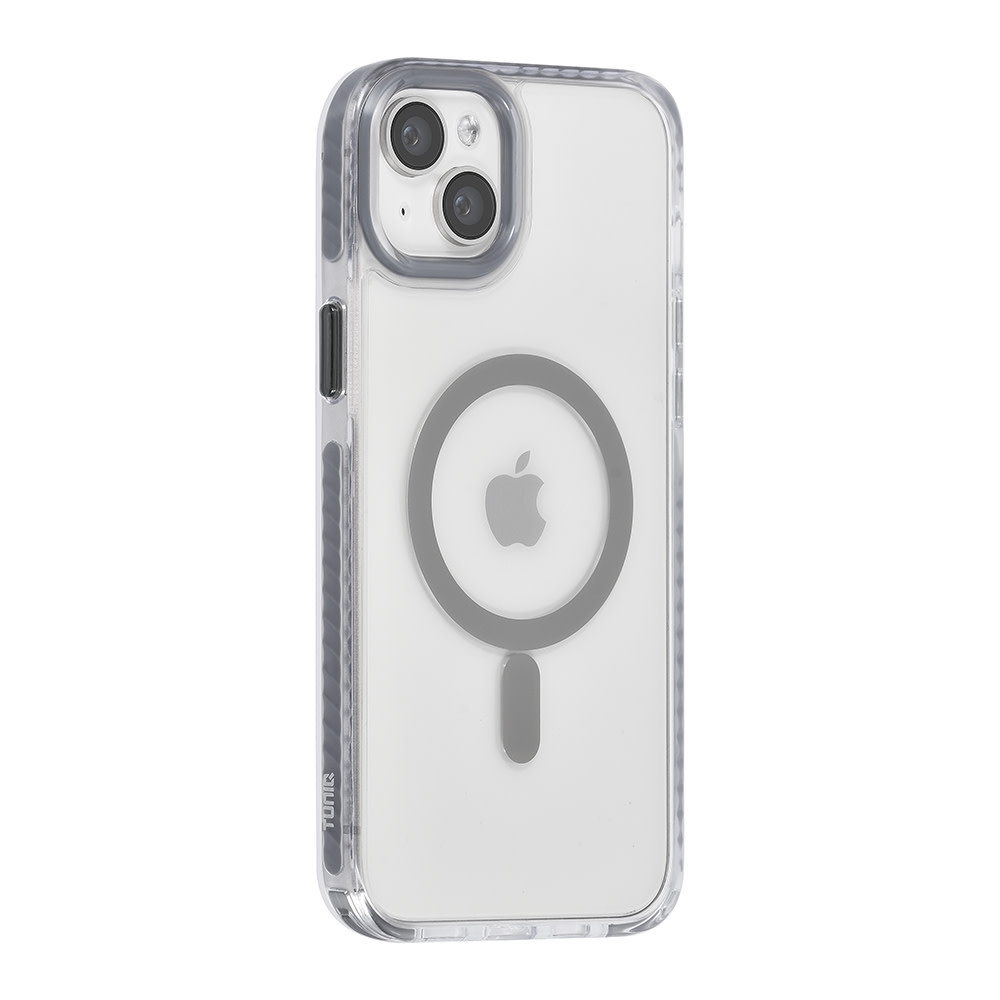 TUNIQ TUNIQ iPhone 15 Plus Backcover hoesje neck cord - magsafe - Grijs, foto 3 van 6
