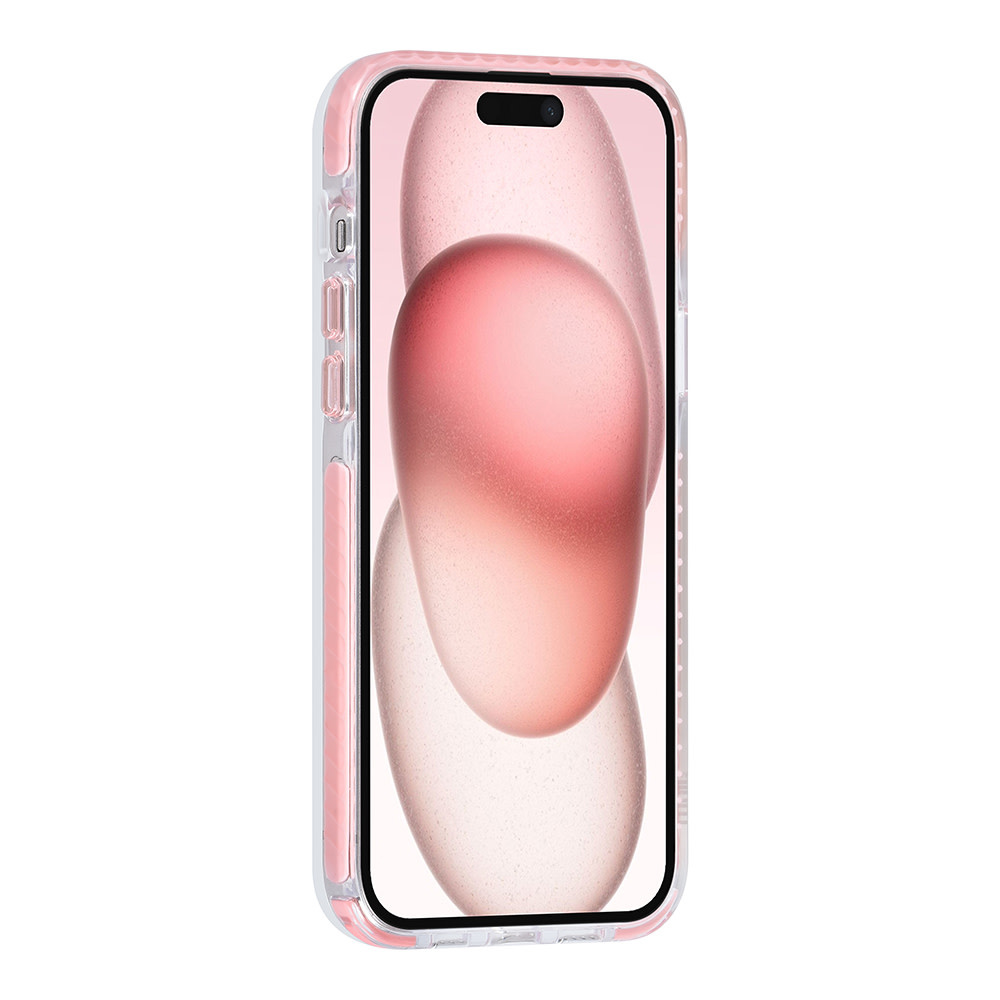 TUNIQ TUNIQ iPhone 15 Plus Backcover hoesje neck cord - magsafe - Roze, foto 4 van 6