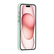 TUNIQ TUNIQ iPhone 15 Plus Back cover case - neck cord - magsafe - Green TUNIQ TUNIQ iPhone 15 Plus Back cover case - neck cord - magsafe - Green