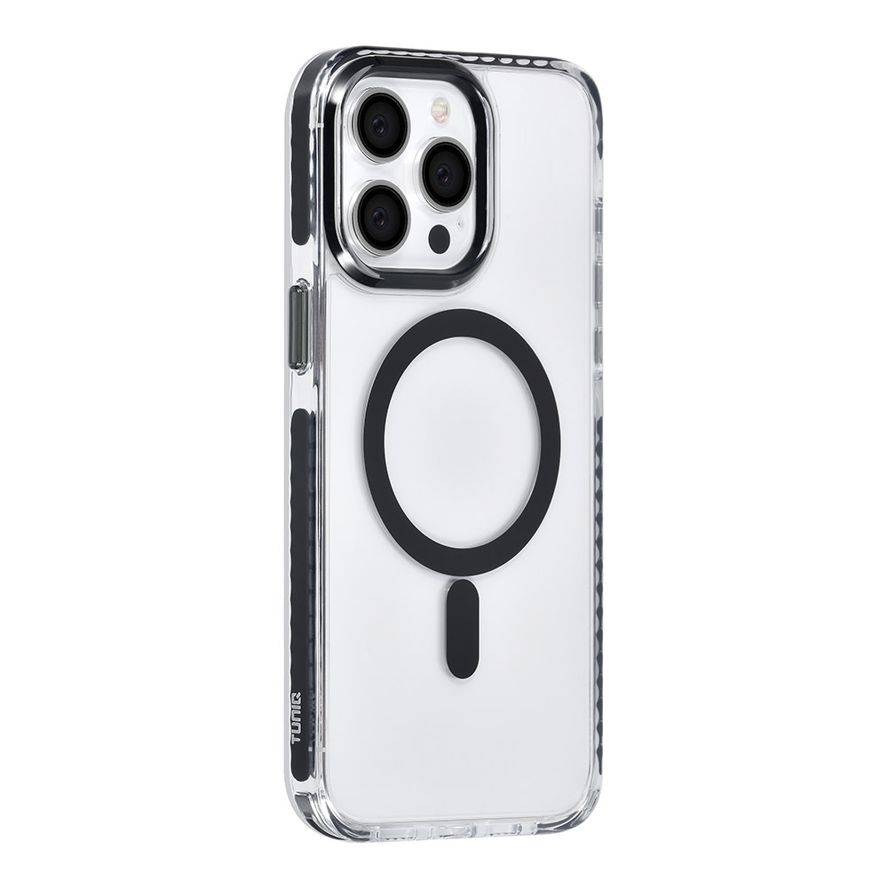 TUNIQ TUNIQ iPhone 15 Pro Max Backcover hoesje neck cord - magsafe - Zwart, foto 2 van 6
