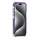 TUNIQ TUNIQ iPhone 15 Pro Max Back cover case - neck cord - magsafe - Purple TUNIQ TUNIQ iPhone 15 Pro Max Back cover case - neck cord - magsafe - Purple