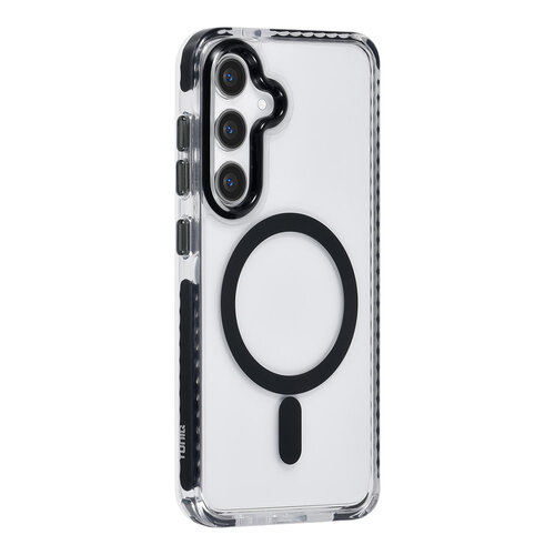 TUNIQ TUNIQ Galaxy S24 Back-Cover hul - neck cord - magsafe - Schwarz
