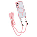TUNIQ TUNIQ Galaxy S24 Back cover coque neck cord - magsafe - Rose TUNIQ TUNIQ Galaxy S24 Back cover coque neck cord - magsafe - Rose