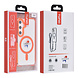 TUNIQ TUNIQ Galaxy S24 Back cover coque neck cord - magsafe - Orange TUNIQ TUNIQ Galaxy S24 Back cover coque neck cord - magsafe - Orange