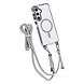 TUNIQ TUNIQ Galaxy S24 Plus Backcover hoesje neck cord - magsafe - Grijs TUNIQ TUNIQ Galaxy S24 Plus Backcover hoesje neck cord - magsafe - Grijs