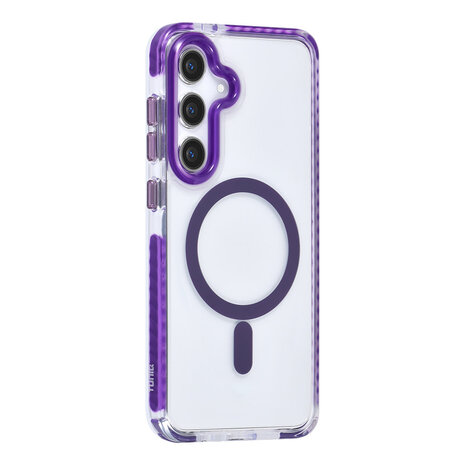 TUNIQ TUNIQ Galaxy S24 Plus Back cover coque neck cord - magsafe - Violet TUNIQ TUNIQ Galaxy S24 Plus Back cover coque neck cord - magsafe - Violet