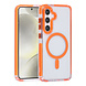 TUNIQ TUNIQ Galaxy S24 Plus Backcover hoesje neck cord - magsafe - Oranje TUNIQ TUNIQ Galaxy S24 Plus Backcover hoesje neck cord - magsafe - Oranje