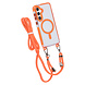 TUNIQ TUNIQ Galaxy S24 Plus Backcover hoesje neck cord - magsafe - Oranje TUNIQ TUNIQ Galaxy S24 Plus Backcover hoesje neck cord - magsafe - Oranje