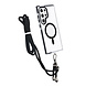 TUNIQ TUNIQ Galaxy S24 Ultra Backcover hoesje neck cord - magsafe - Zwart TUNIQ TUNIQ Galaxy S24 Ultra Backcover hoesje neck cord - magsafe - Zwart