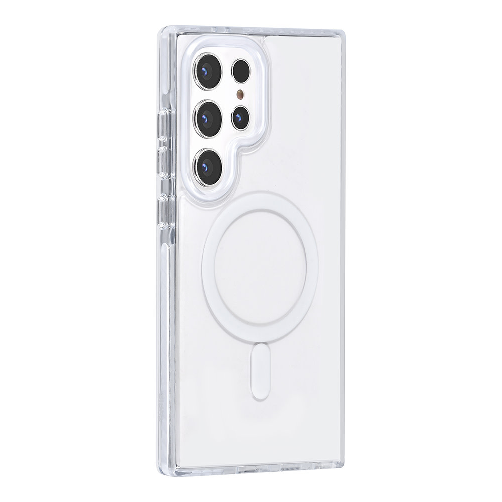 TUNIQ TUNIQ Galaxy S24 Ultra Backcover hoesje neck cord - magsafe - Wit, foto 3 van 6