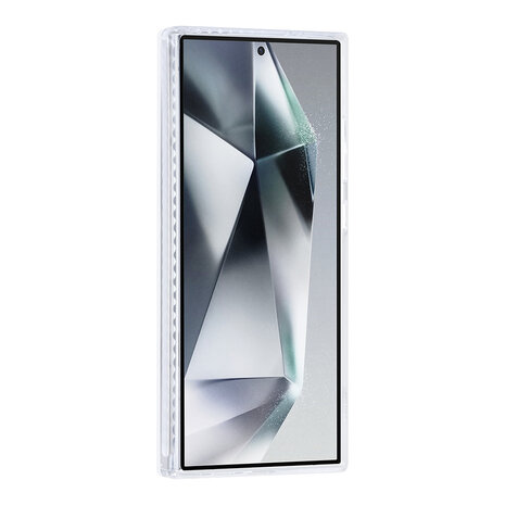 TUNIQ TUNIQ Galaxy S24 Ultra Back-Cover hul - neck cord - magsafe - Weiß TUNIQ TUNIQ Galaxy S24 Ultra Back-Cover hul - neck cord - magsafe - Weiß