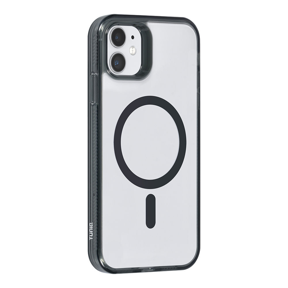 TUNIQ TUNIQ iPhone 11 Back cover case - Magsafe silicone - Black TUNIQ TUNIQ iPhone 11 Back cover case - Magsafe silicone - Black