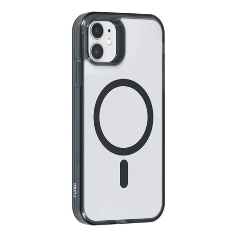 TUNIQ TUNIQ iPhone 11 Back cover case - Magsafe silicone - Black TUNIQ TUNIQ iPhone 11 Back cover case - Magsafe silicone - Black
