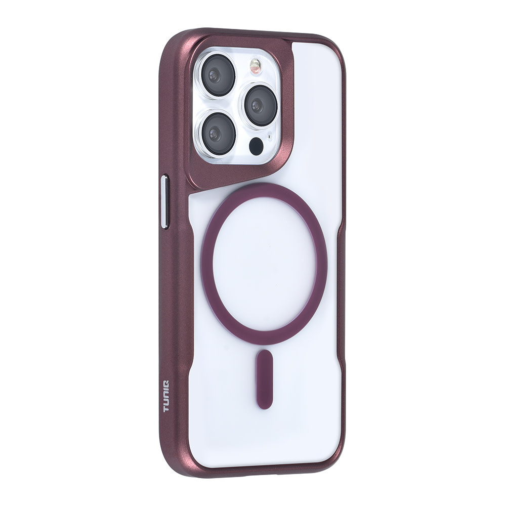 TUNIQ TUNIQ iPhone 14 Pro Backcover hoesje Magsafe silicone - Rood, foto 2 van 6