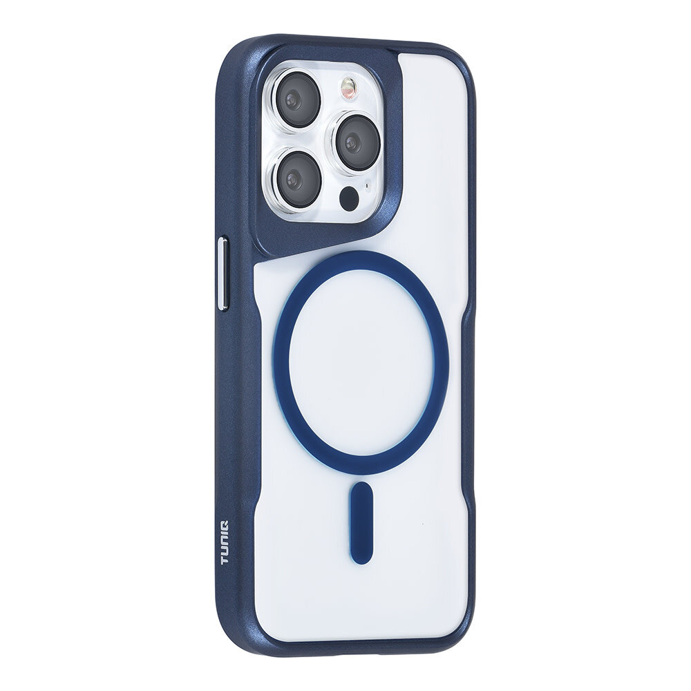 TUNIQ TUNIQ iPhone 14 Pro Back cover case - Magsafe silicone - Dark Blue TUNIQ TUNIQ iPhone 14 Pro Back cover case - Magsafe silicone - Dark Blue