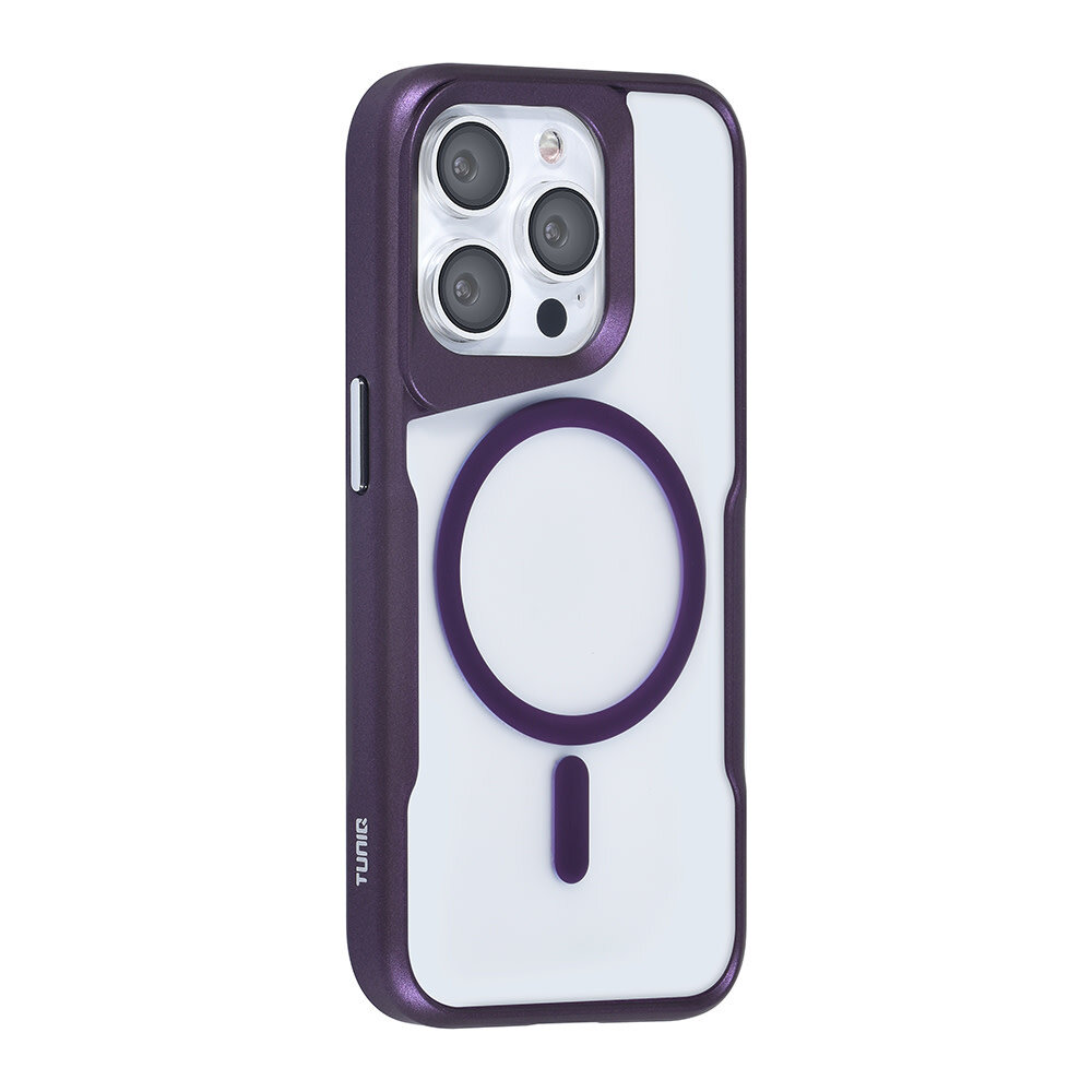 TUNIQ TUNIQ iPhone 14 Pro Back cover coque Magsafe silicone - Violet TUNIQ TUNIQ iPhone 14 Pro Back cover coque Magsafe silicone - Violet