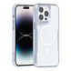 TUNIQ TUNIQ iPhone 14 Pro Max Back cover case - Magsafe silicone - Silver TUNIQ TUNIQ iPhone 14 Pro Max Back cover case - Magsafe silicone - Silver