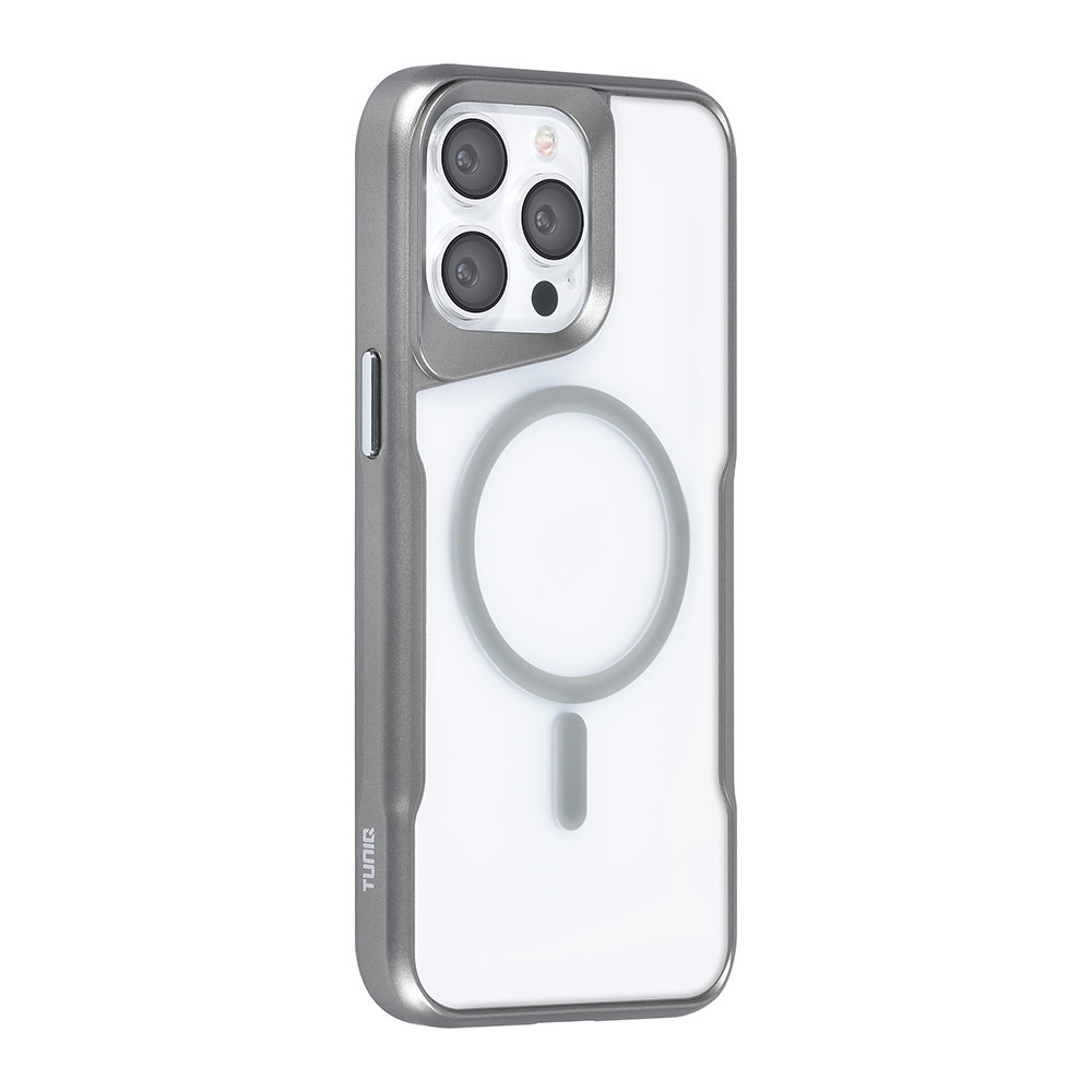 TUNIQ TUNIQ iPhone 14 Pro Max Backcover hoesje Magsafe silicone - Grijs, foto 5 van 6