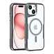 TUNIQ TUNIQ iPhone 15 Backcover hoesje Magsafe silicone - Grijs TUNIQ TUNIQ iPhone 15 Backcover hoesje Magsafe silicone - Grijs