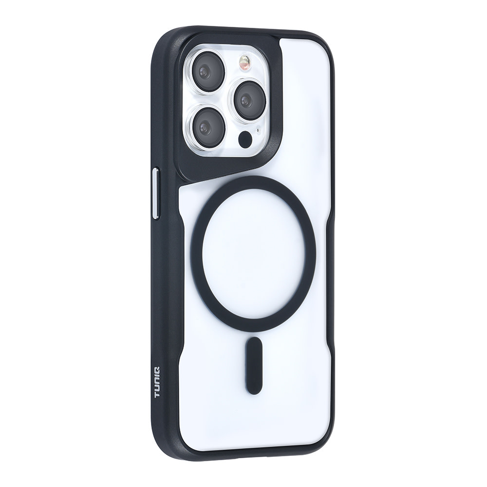 TUNIQ TUNIQ iPhone 15 Pro Backcover hoesje Magsafe silicone - Zwart, foto 5 van 6