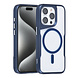 TUNIQ TUNIQ iPhone 15 Pro Backcover hoesje Magsafe silicone - DonkerBlauw TUNIQ TUNIQ iPhone 15 Pro Backcover hoesje Magsafe silicone - DonkerBlauw