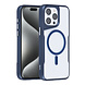 TUNIQ TUNIQ iPhone 15 Pro Max Back cover case - Magsafe silicone - Dark Blue TUNIQ TUNIQ iPhone 15 Pro Max Back cover case - Magsafe silicone - Dark Blue
