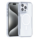 TUNIQ TUNIQ iPhone 15 Pro Max Backcover hoesje Magsafe silicone - Zilver TUNIQ TUNIQ iPhone 15 Pro Max Backcover hoesje Magsafe silicone - Zilver