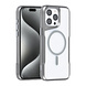 TUNIQ TUNIQ iPhone 15 Pro Max Back cover case - Magsafe silicone - Grey TUNIQ TUNIQ iPhone 15 Pro Max Back cover case - Magsafe silicone - Grey