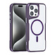 TUNIQ TUNIQ iPhone 15 Pro Max Back cover case - Magsafe silicone - Purple TUNIQ TUNIQ iPhone 15 Pro Max Back cover case - Magsafe silicone - Purple