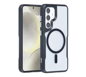 TUNIQ TUNIQ Galaxy S24 Back cover case - Magsafe silicone - Black TUNIQ TUNIQ Galaxy S24 Back cover case - Magsafe silicone - Black