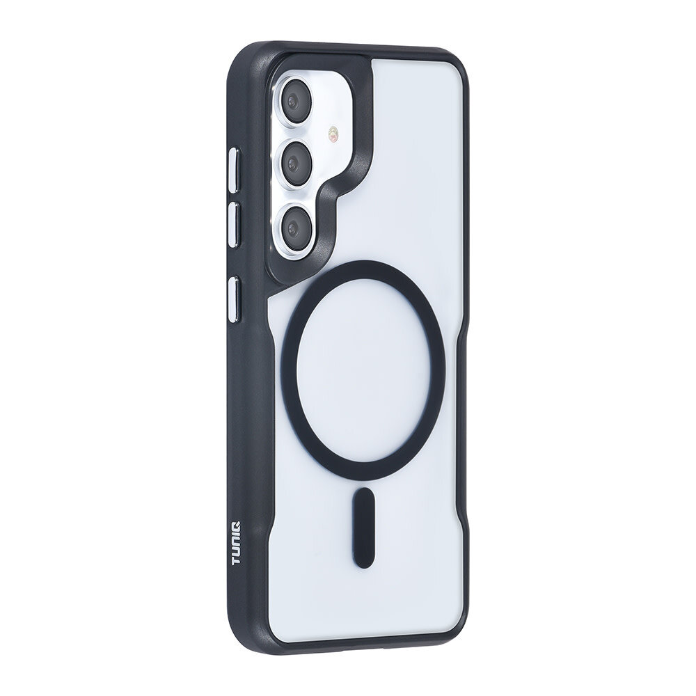 TUNIQ TUNIQ Galaxy S24 Back-Cover hul - Magsafe silicone - Schwarz TUNIQ TUNIQ Galaxy S24 Back-Cover hul - Magsafe silicone - Schwarz