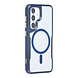 TUNIQ TUNIQ Galaxy S24 Back cover coque Magsafe silicone - Bleu foncé TUNIQ TUNIQ Galaxy S24 Back cover coque Magsafe silicone - Bleu foncé